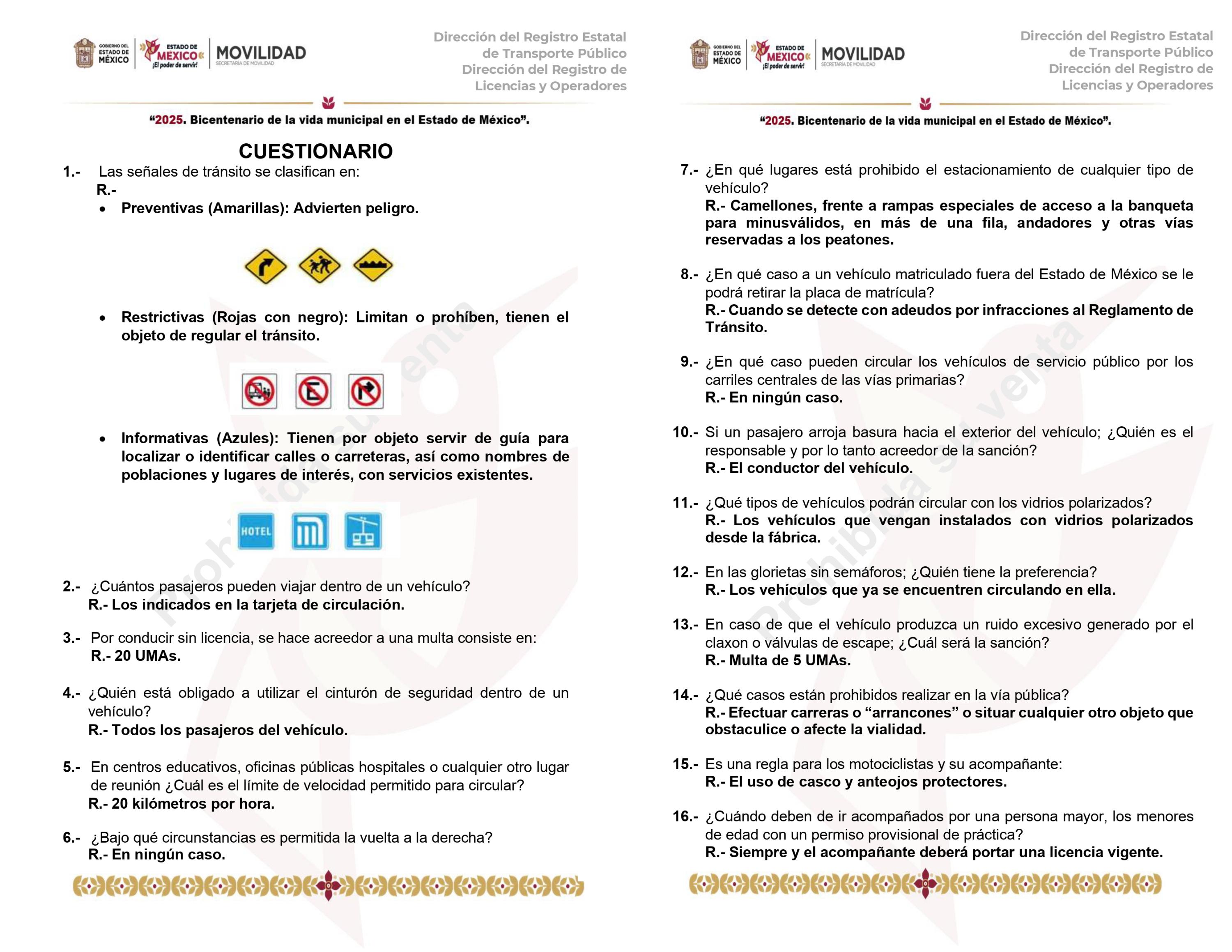 examen escrito para licencia de conducir en colorado