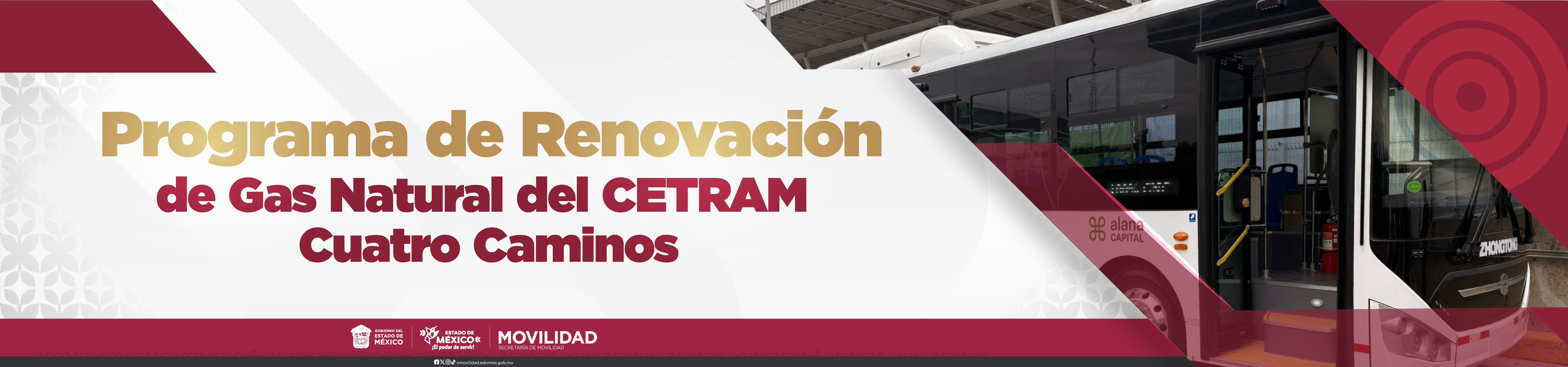 Programa de Renovación de Gas Natural de CETRAM Cuatro Caminos